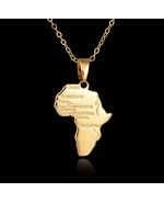 Arany bizsu lánc Afrika