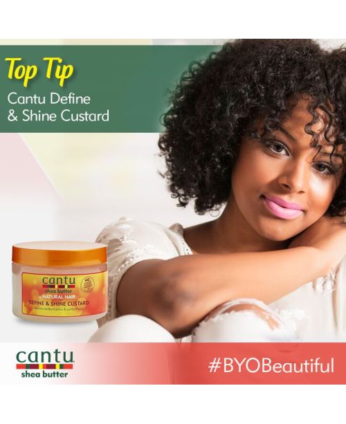 Cantu Define & Shine Custard 340g