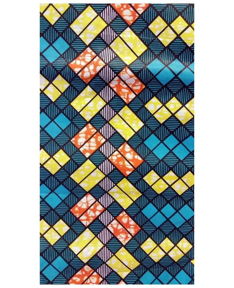 African Wax Print Fabric 01