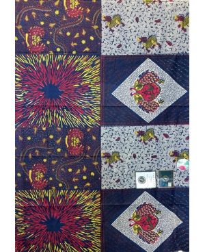 African Wax Print Fabric 05