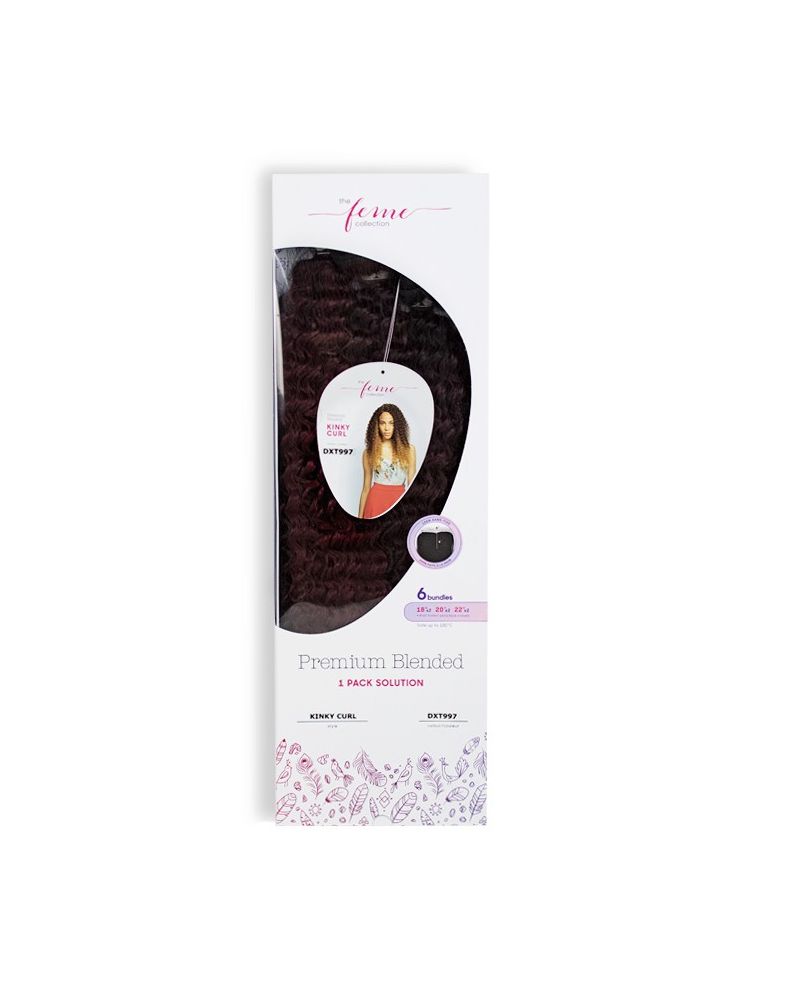 Premium Kinky Curl - 1 pack solution