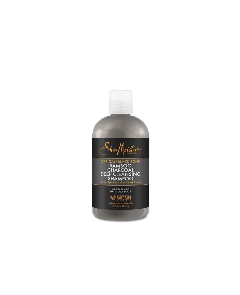 Shea Moisture ABS Bamboo Charcoal Deep Cleansing Shampoo 384ml