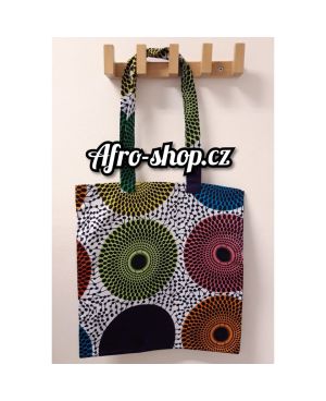 Stofftasche / Shopper-Tasche mit afrikanischem Print