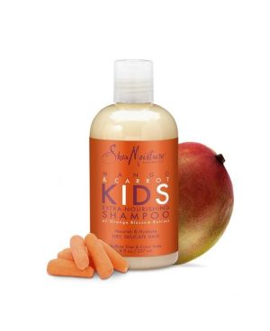 Shea Moisture Mango & Carrot Kids extra tápláló sampon 237 ml
