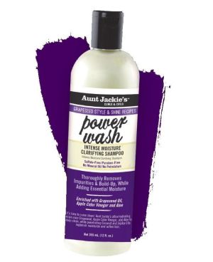 Aunt Jackies Powe Wash Intense Moisture Clarifying Shampoo