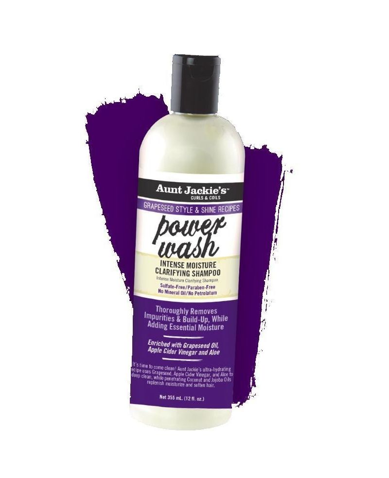 Aunt Jackie's Powe Wash Intense Moisture Clarifying Shampoo