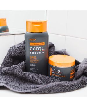 Cantu Men's Collection 3-in-1-Shampoo, Spülung und Duschgel