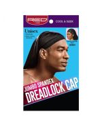 Satin Braid Bonnet Black