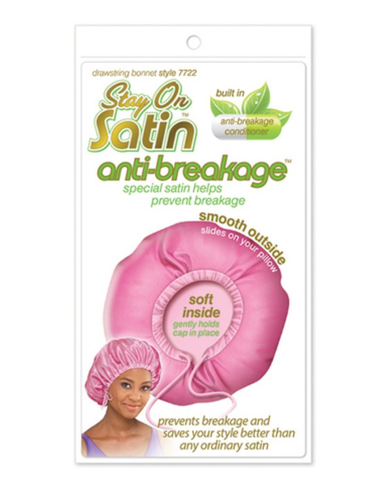 Stay on Satin bonnet -Adjustable