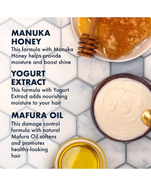 Shea Moisture Manuka méz és joghurt hidratáló + javító sampon 384 ml
