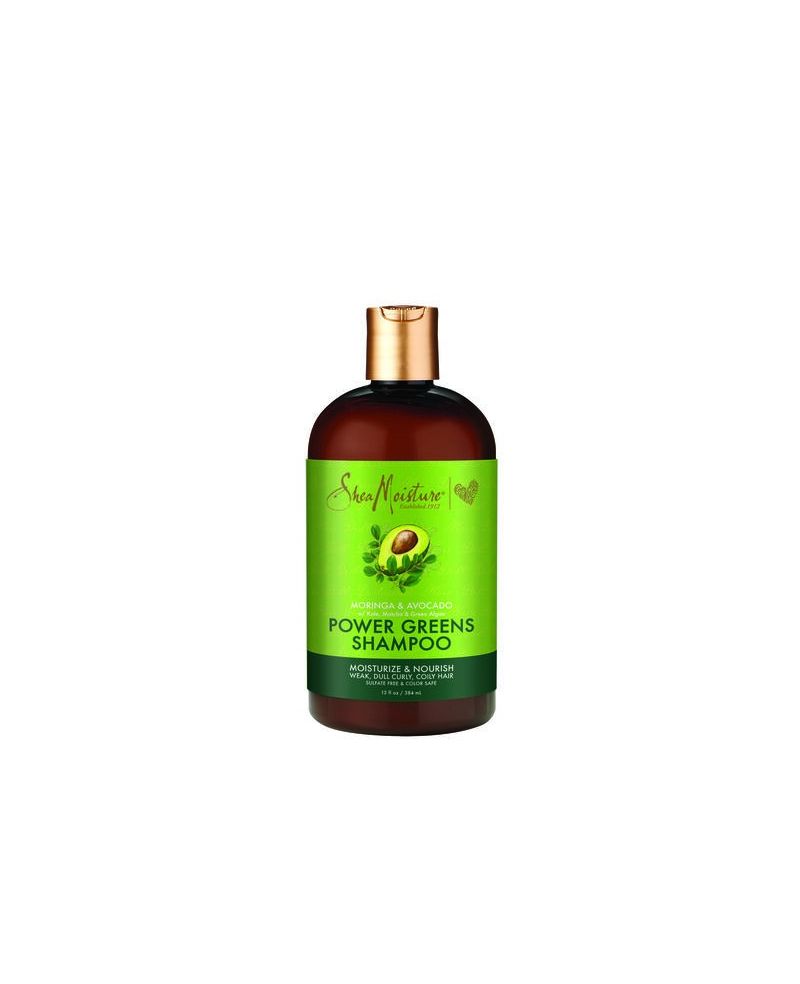 Shea Moisture Moringa & Avocado Power Greens Shampoo 384ml