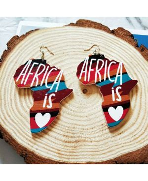 Afrika-Liebe-Ohrringe
