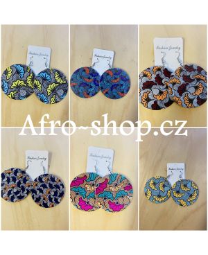 African Earrings - Dessert Flower