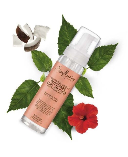 Coconut & Hibiscus Frizz Free Curl Mousse 222ml