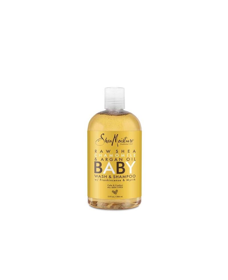 Shea Moisture Raw Shea Camomile & Argan Baby wash & Shampoo 384ml384ml