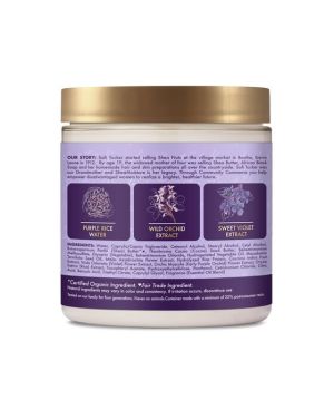 SheaMoisture Purple Rice Water Strength + színápoló maszk