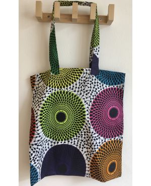 Látková taška / African Print Shopper Bag