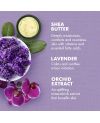 Shea Moisture Lavender & Wild Orchid testápoló 384ml