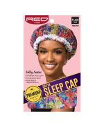 Satin Sleep Cap - Floral XL