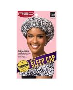 Satin Sleep Cap - Floral XL