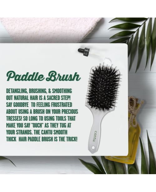 Cantu Smooth Boar Paddle Brush