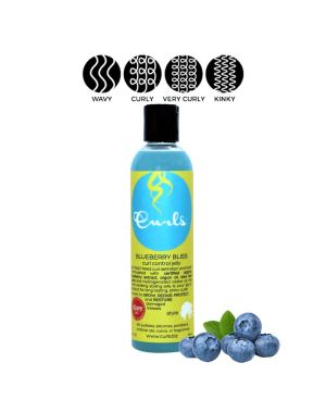 Curls Blueberry Bliss Control Jelly - meghatározó krém fürtökhöz