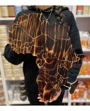Dřevěná dekorace - Afrika