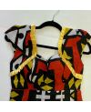 Kleid aus traditionellem angolanischem Stoff - S