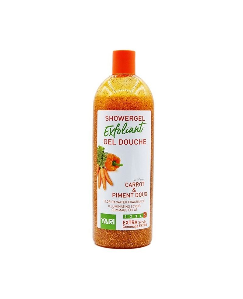Duschgel - Peeling-Duschgel Carrot & Piment Doux 1000 ml