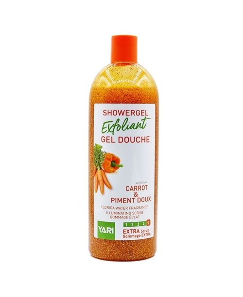 Sprchový gel - Exfoliant Shower gel Carrot & Piment Doux 1000ml