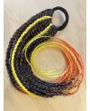 Haarschmuck - Zöpfe auf einem Gummiband in verschiedenen Farben