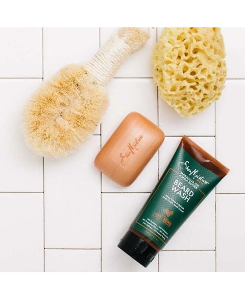 Shea Moisture Men's Maracuja Oil & Shea Butter Beard Wash, 127 ml