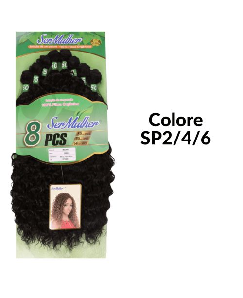 MOANA Curly weave 300g - vlny k našívání