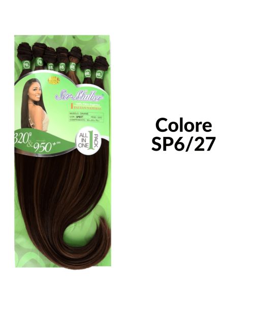 DAIANE smooth 320g - rovné vlasy k našívání