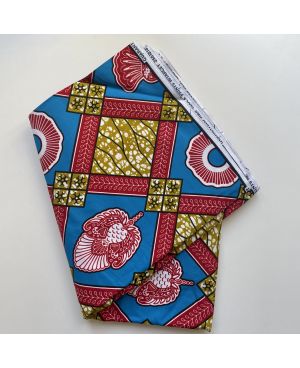 African Wax Print Fabric 09