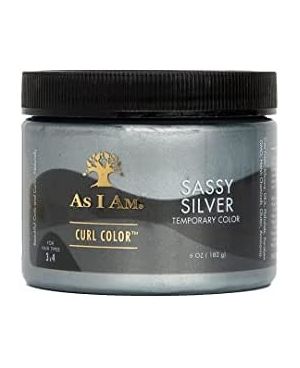 As I Am Curl Color Sassy Silver, 182 g