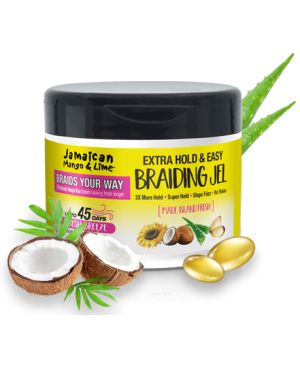 Jamaicai Mango & Lime Extra Hold & Easy Braid Jel 227g