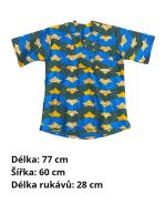 Tunika z africké látky - různé druhy