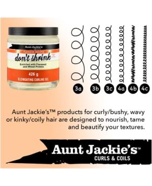 Aunt Jackie's Don't Shrink - Hosszantó göndörítő gél 426ml