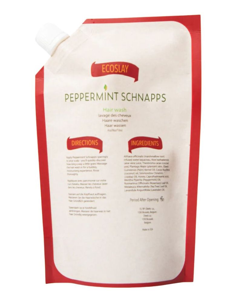 Ecoslay Peppermint Schnapps - sampon erősen porózus hajra