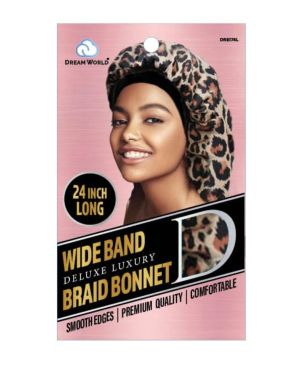 Dream World Wide Band Braid Bonnet