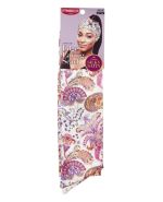 RED Silky Satin EDge Scarf Paisley