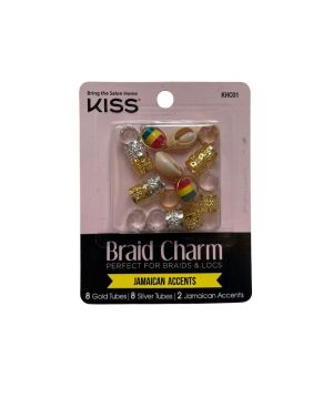Kiss - Braid Charm Jamaican Accents - Ozdoby do vlasů
