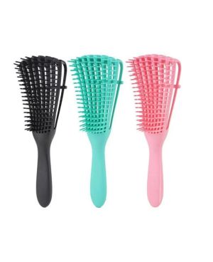 Detangling Hair Brush - Pružný hřeben pro vlny a kudrny