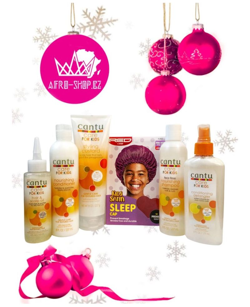 VÁNOČNÍ SET: Kompletní péče o dětské kudrlinky - Cantu Kids