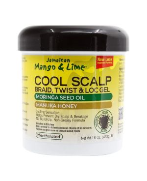 Jamaican Mango & Lime Cool Scalp Braid, Twist & Loc gel 453g