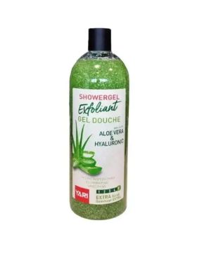 Yari Aloe Vera & Hyaluronic - Exfoliační sprchový gel 1000ml