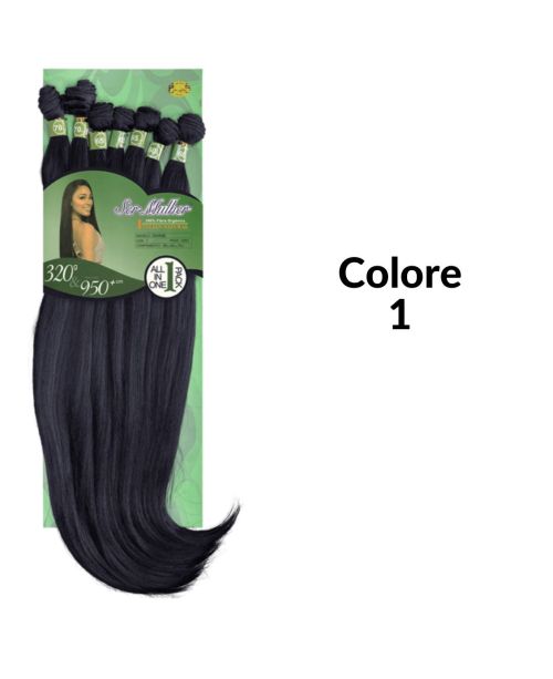 DAIANE smooth 320g - rovné vlasy k našívání