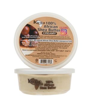 Kuza 100% African Shea Butter White - 100% Bambucké máslo z Ghany