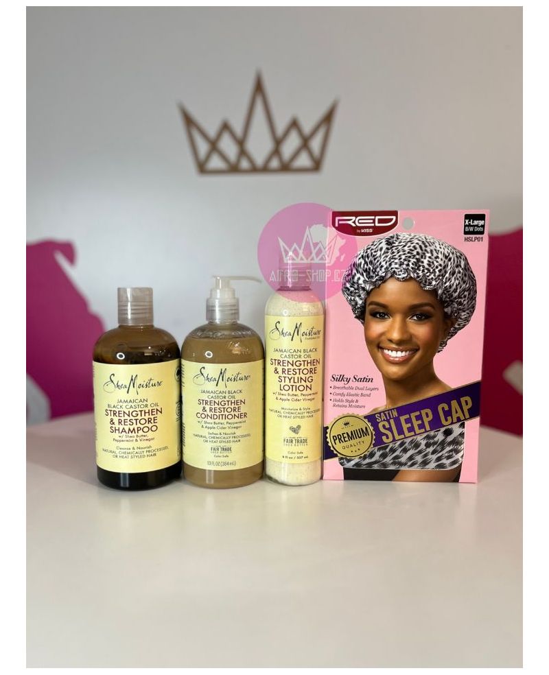 Vánoční set: Shea Moisture Jamaican Black Castor Oil